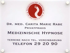 Dr-Rabe-Türschild